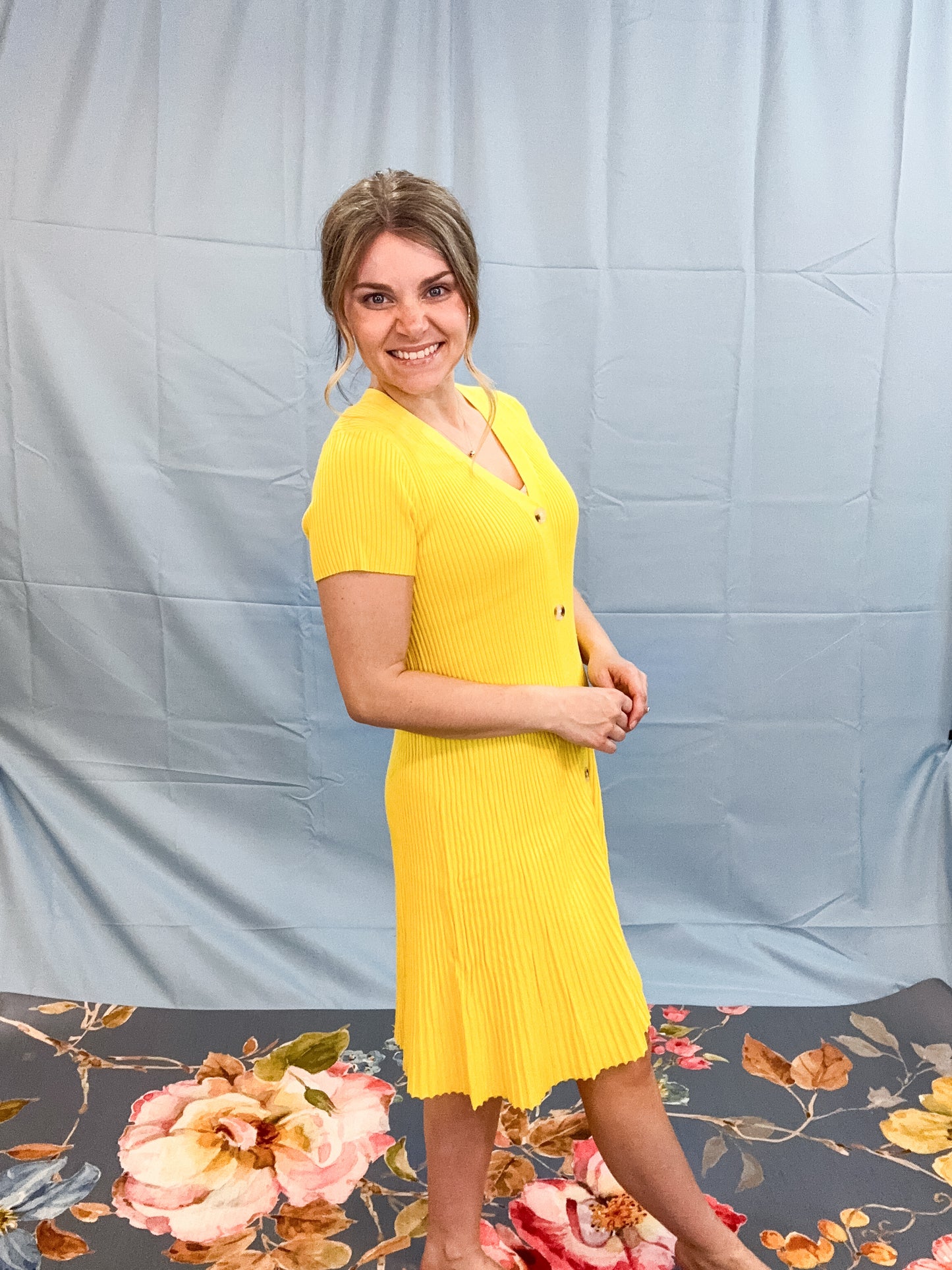 SS KNIT FLAIR DRESS