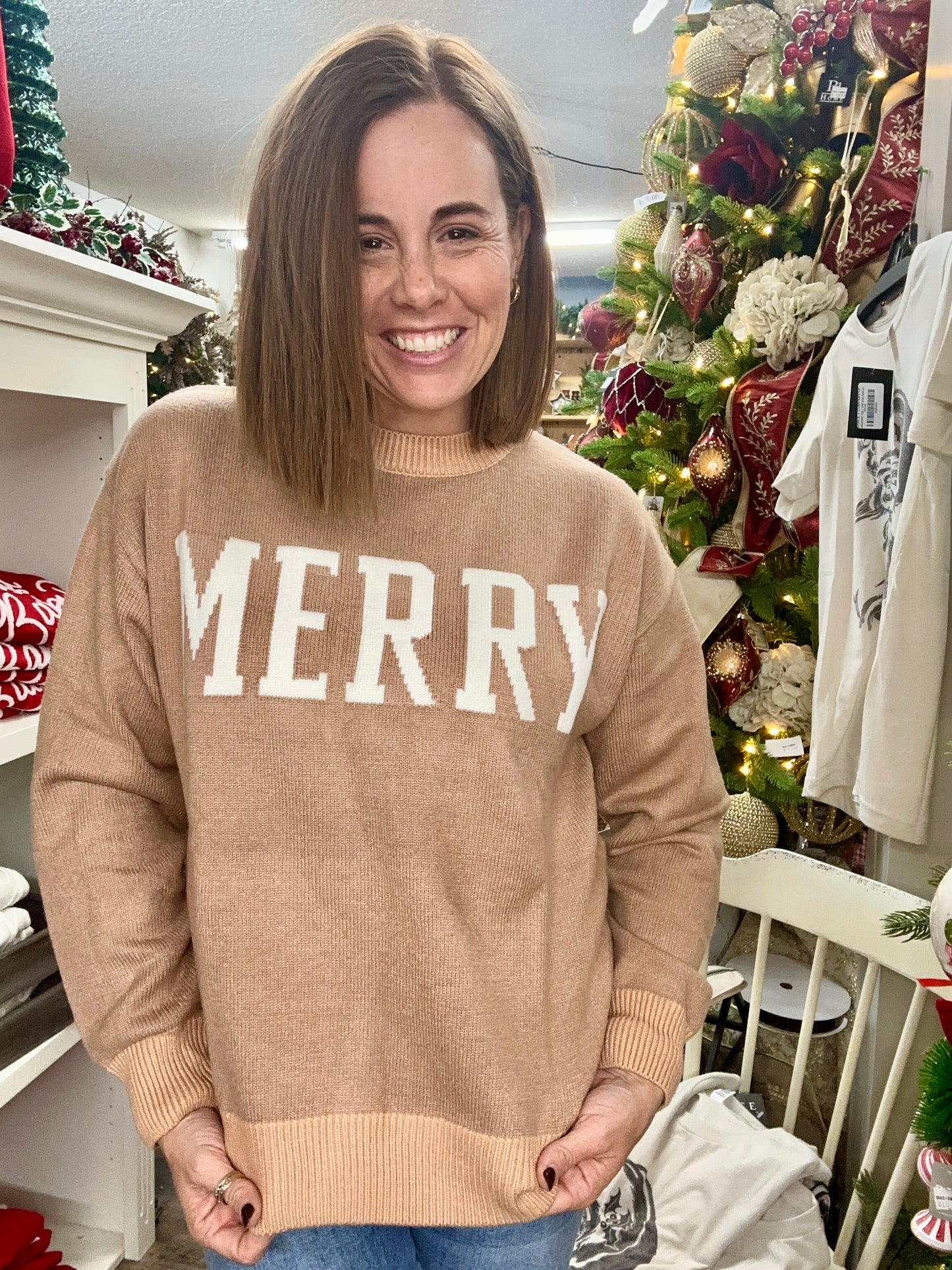 L/S CREW NECK SWEATER