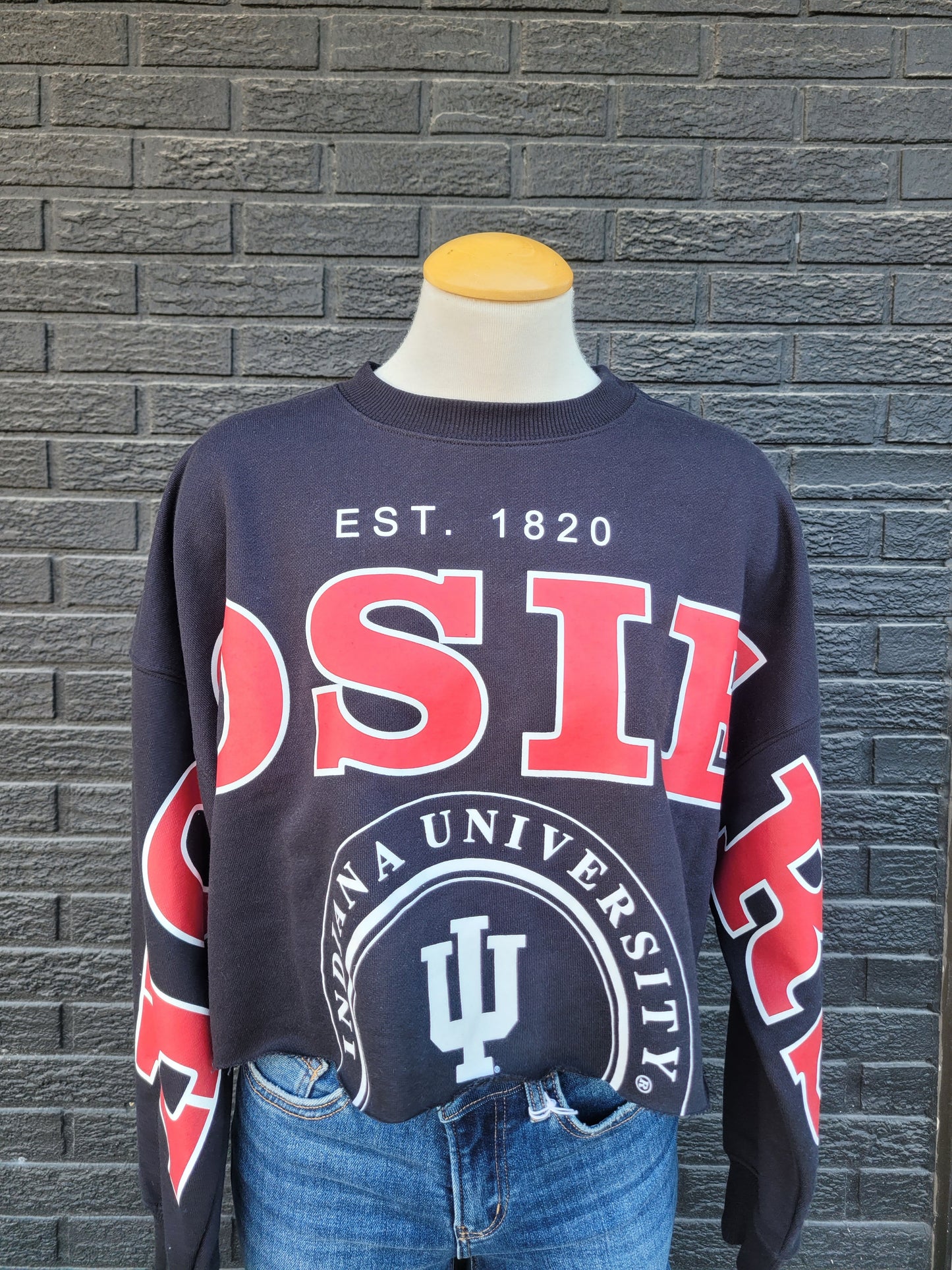 L/S SPLIT CROP