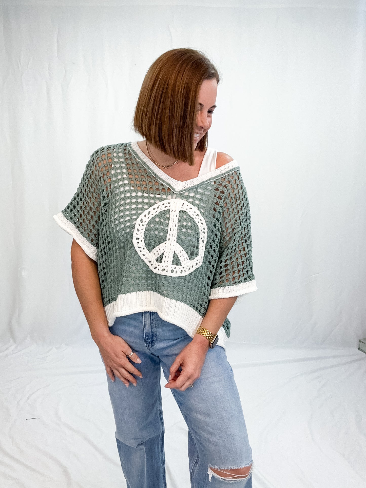 THE CARRIE CROCHET TOP