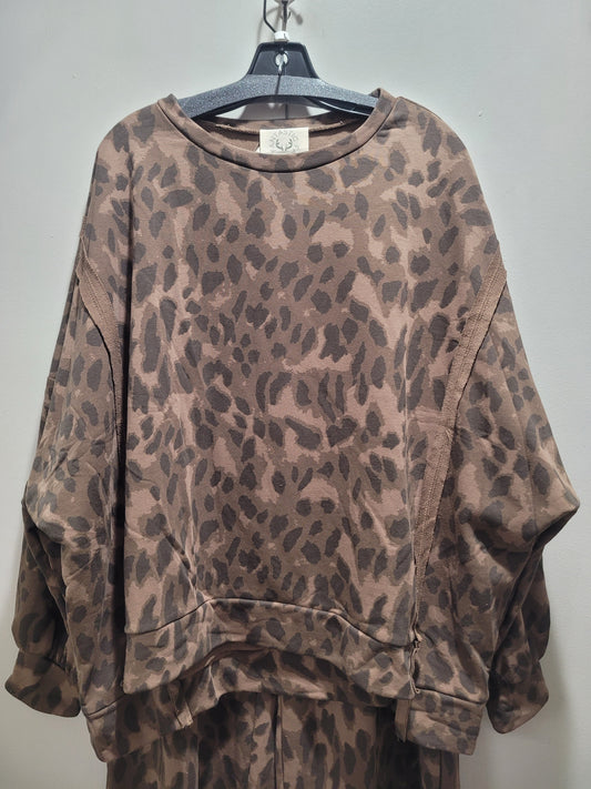 FRENCH TERRY OVERSIZE TOP