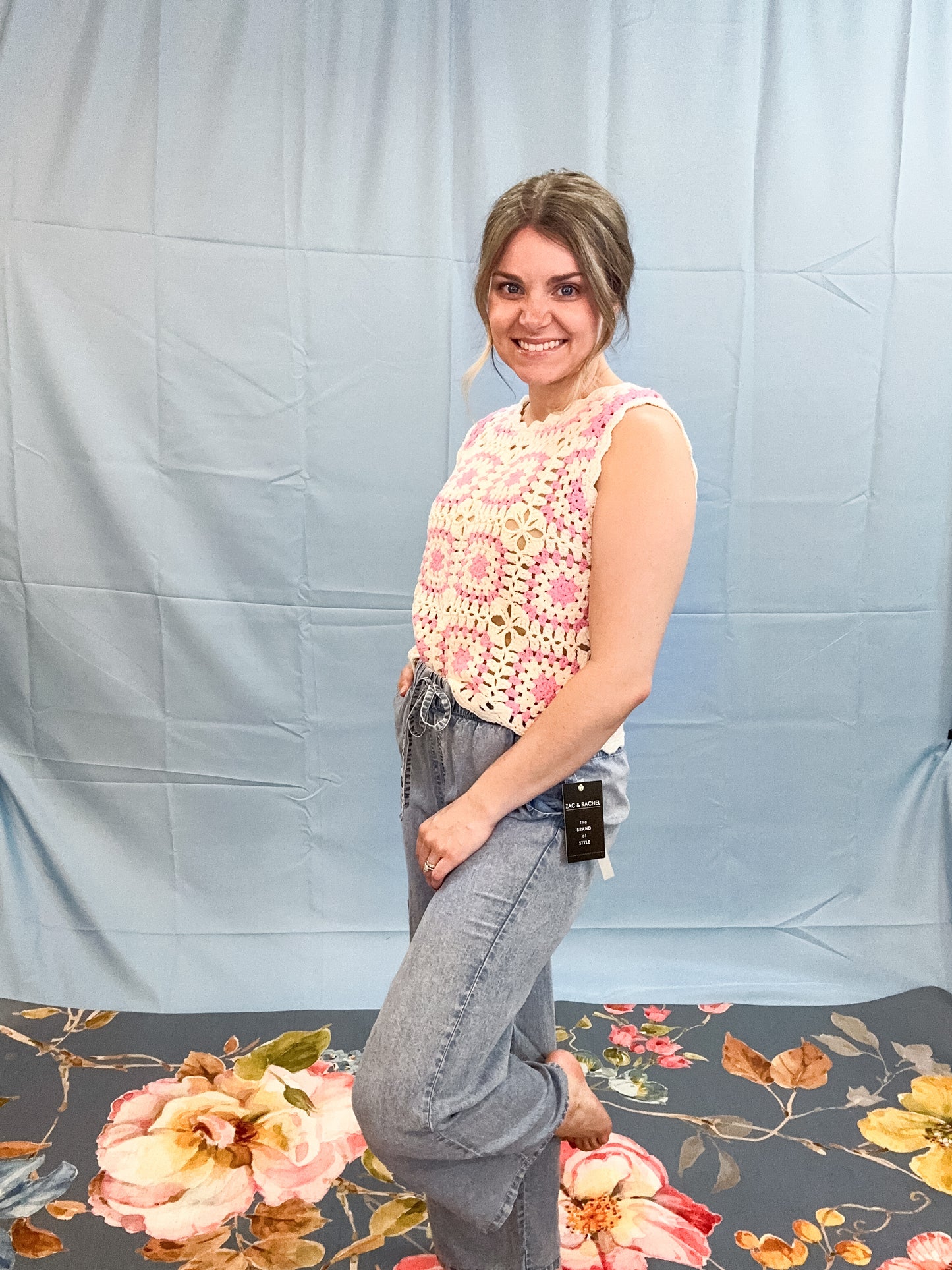 WIDE LEG DRAWSTRING PANT
