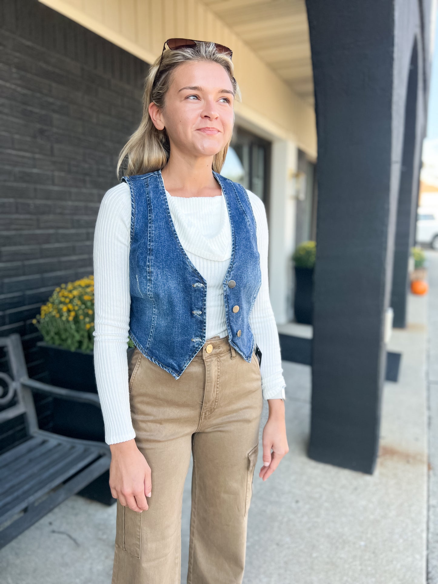 TESSA DENIM VEST