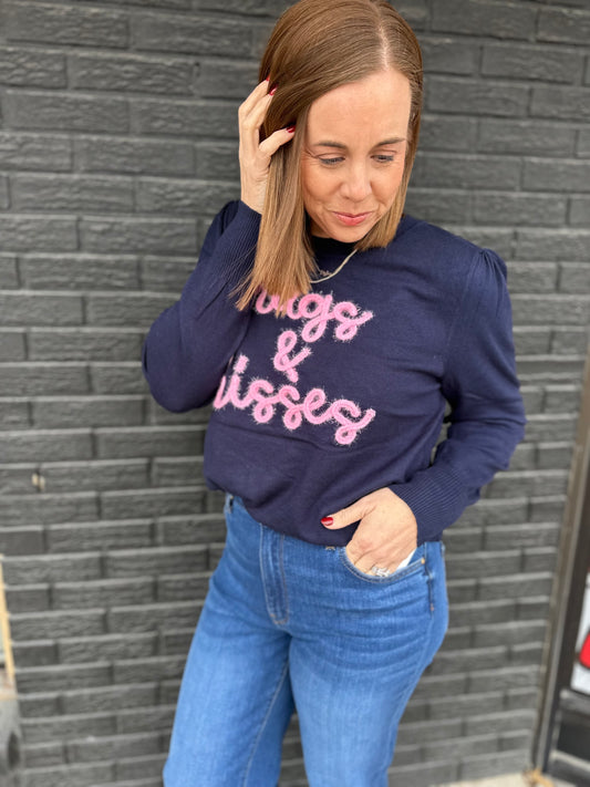 LONG SLEEVE CREW NECK SWEATER