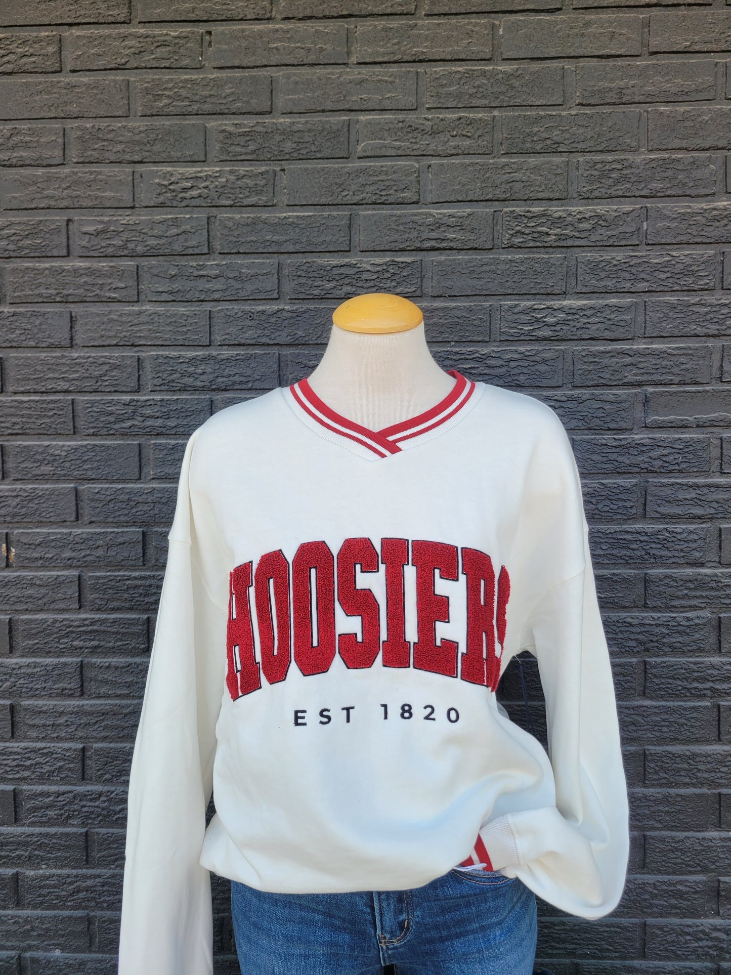 COLLEGE CHENILLE SWEATSHIRT