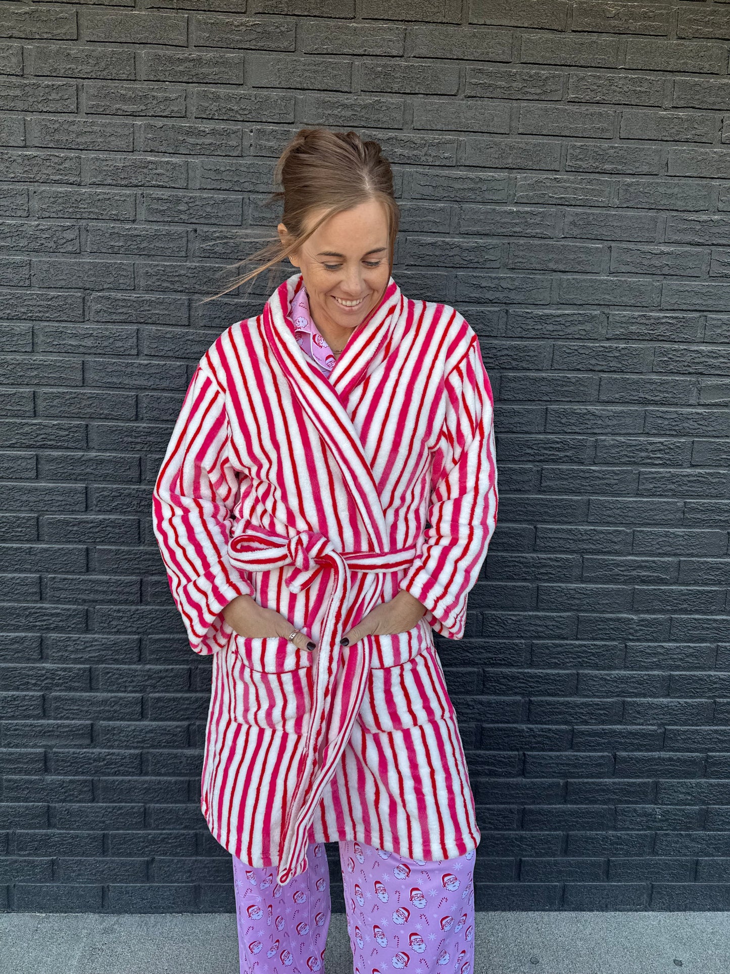 CANDY STRIPE ROBE