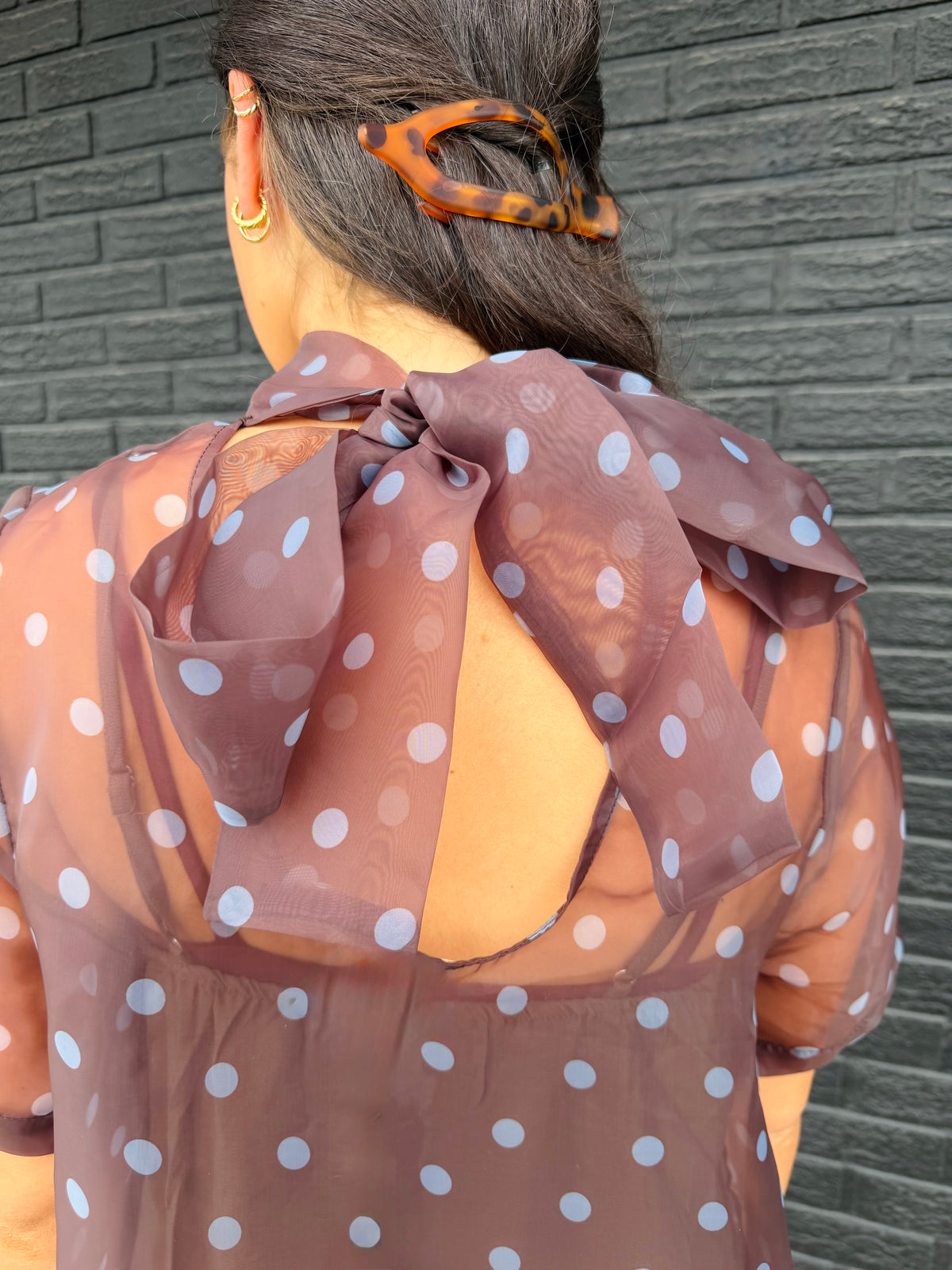 CHIFFON PRINT DRESS