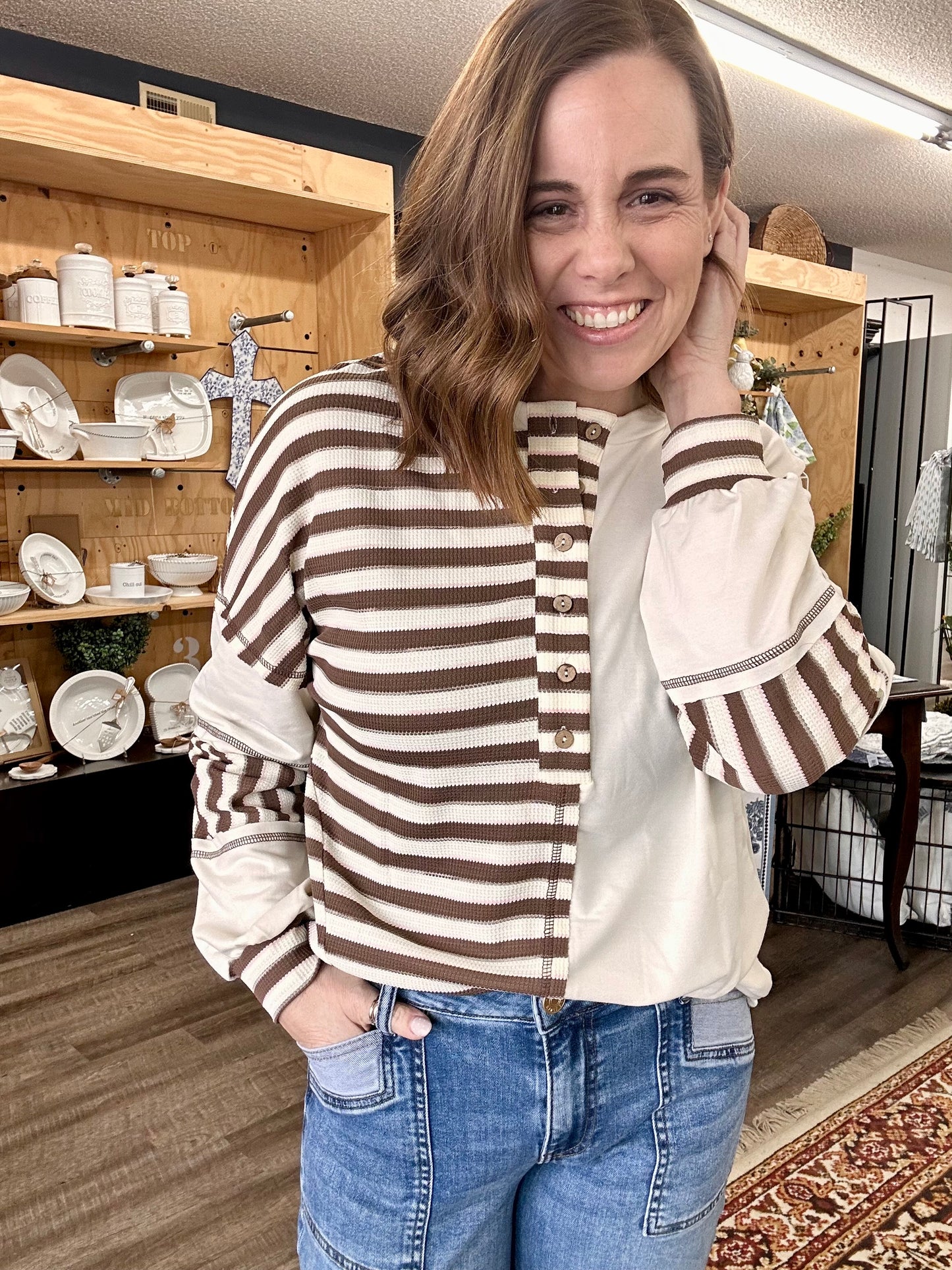 OVERSIZE COLORBLOCK PULLOVER