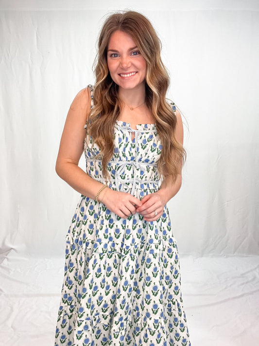 FRANNIE FLORAL SUNDRESS