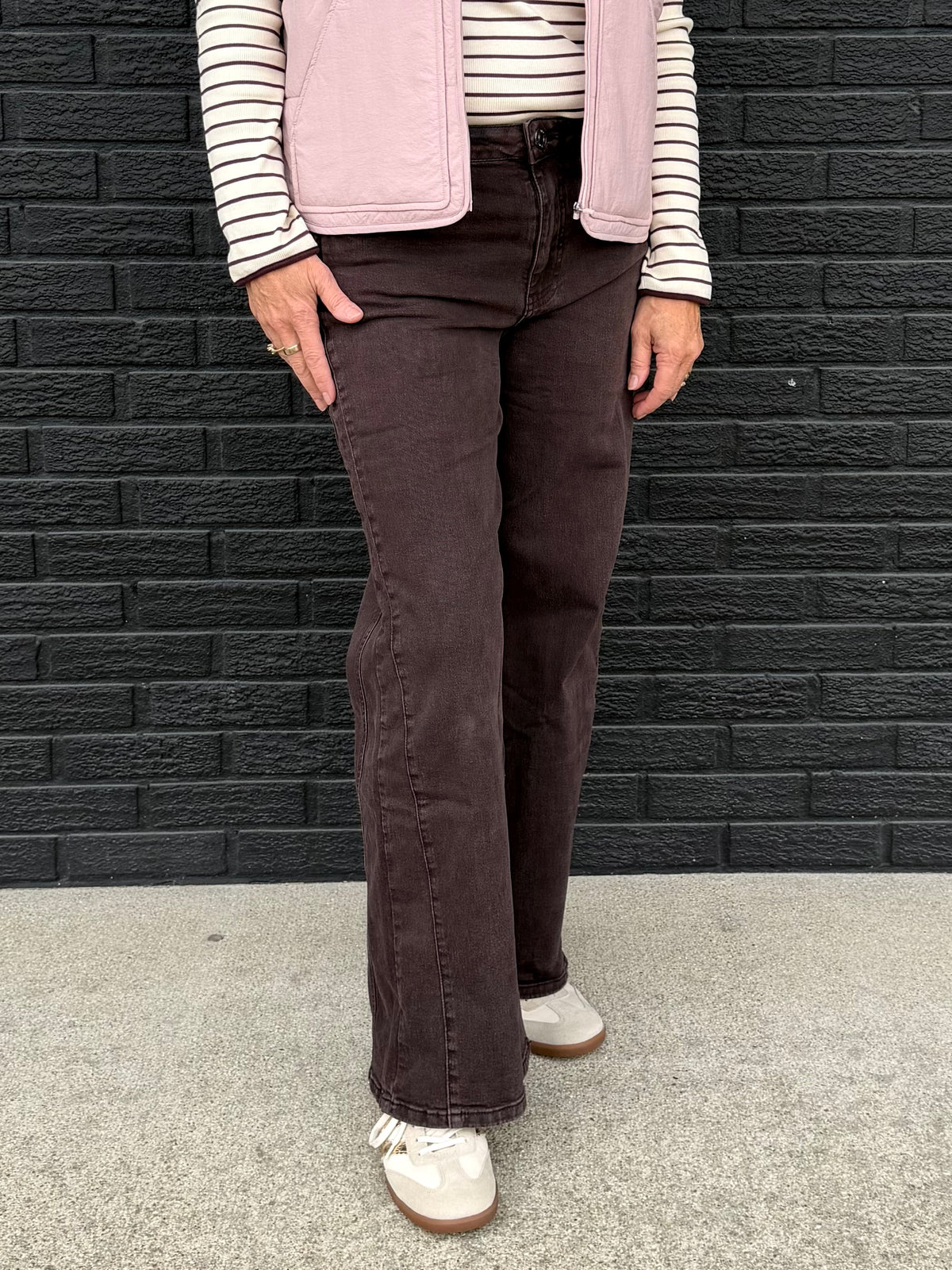 MEG HIGH RISE WIDE  LEG