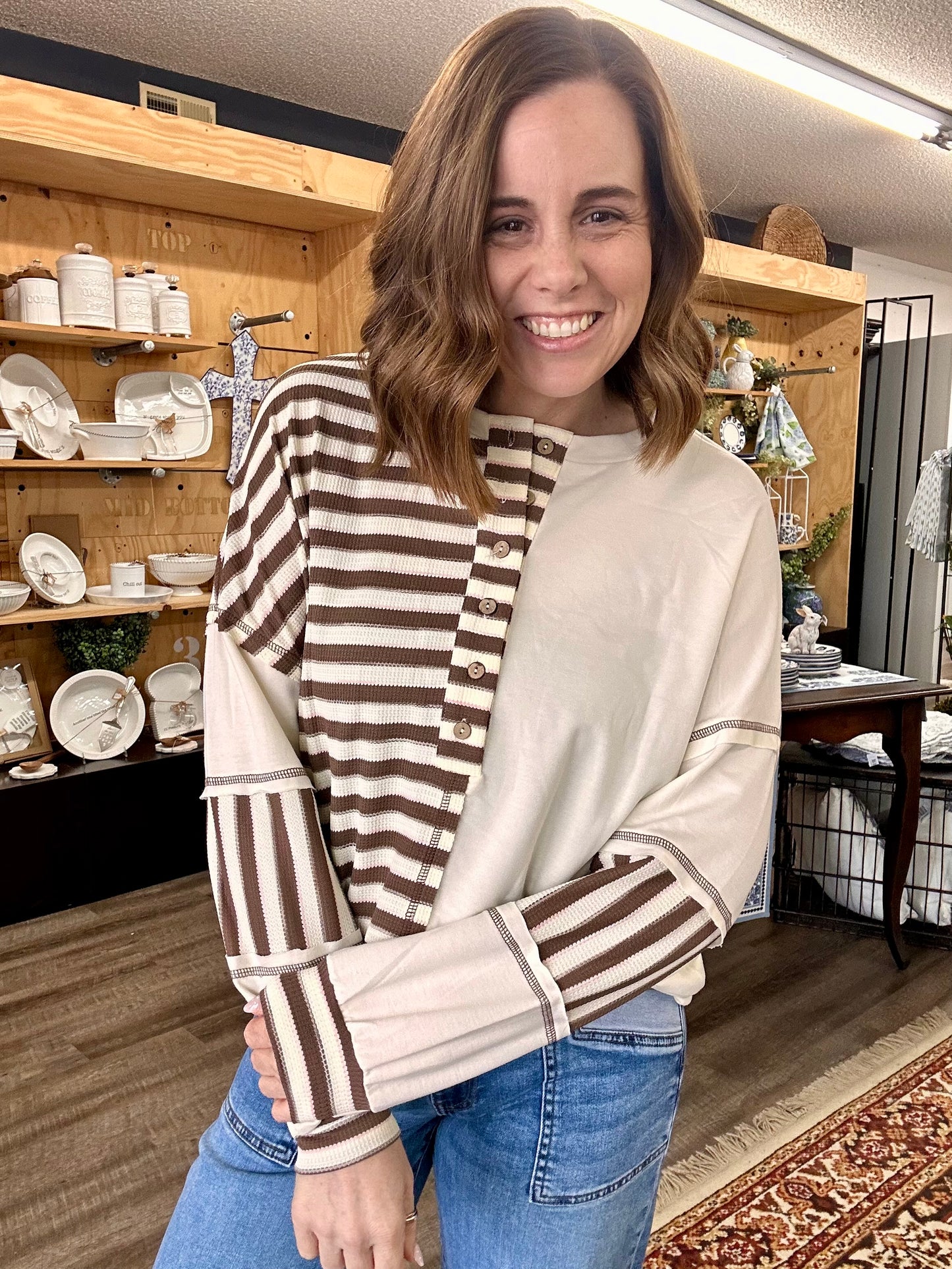 OVERSIZE COLORBLOCK PULLOVER