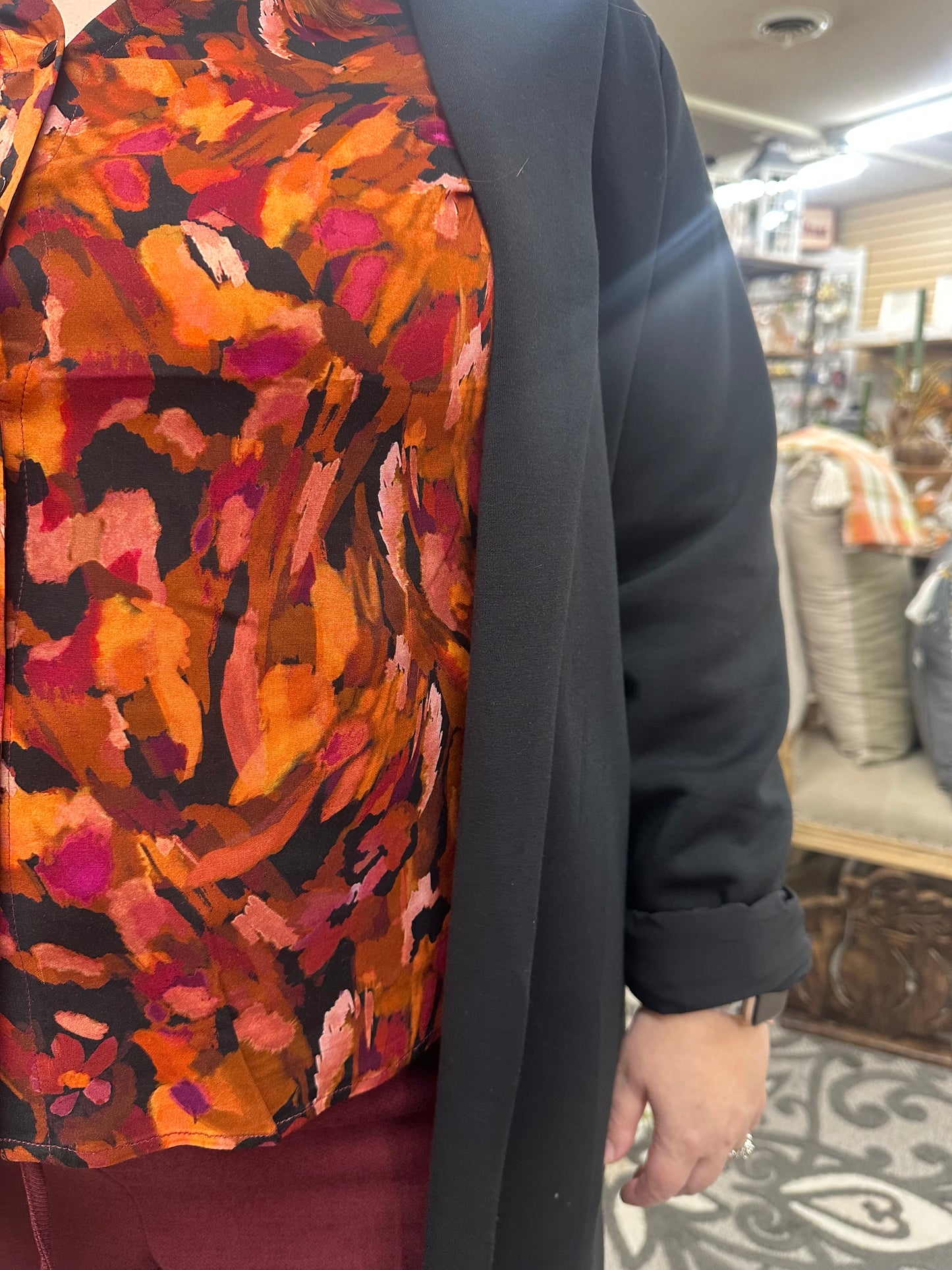 Stephanie’s Button Front Shirt