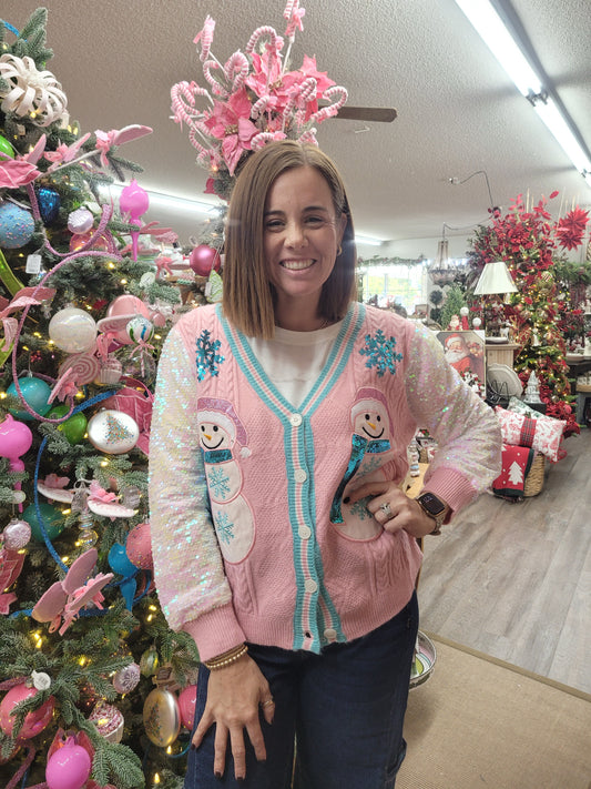 EMBROIDERED CARDIGAN