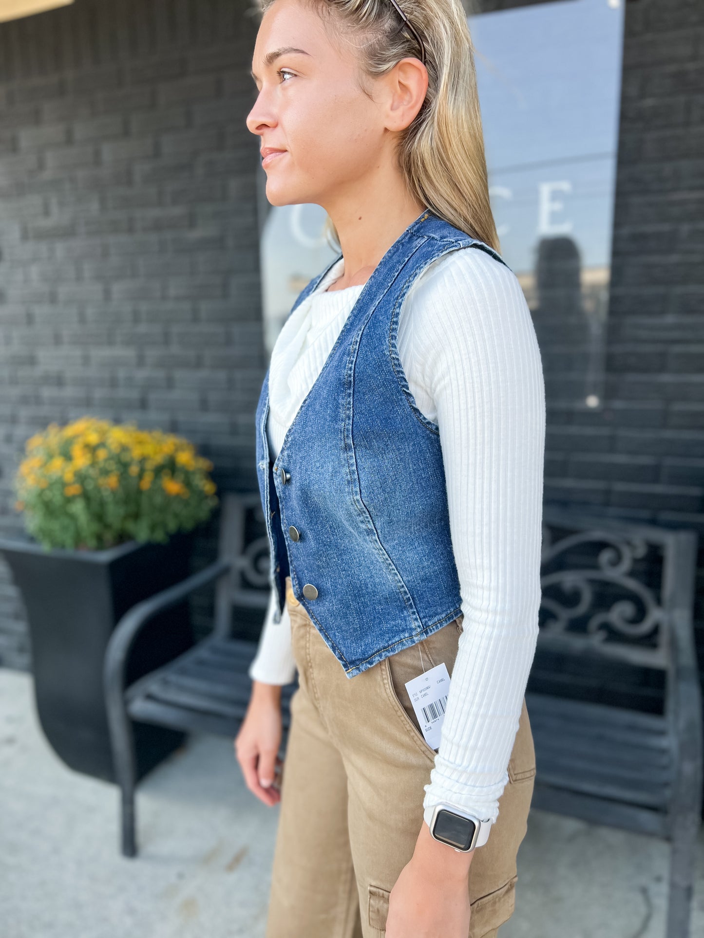 TESSA DENIM VEST