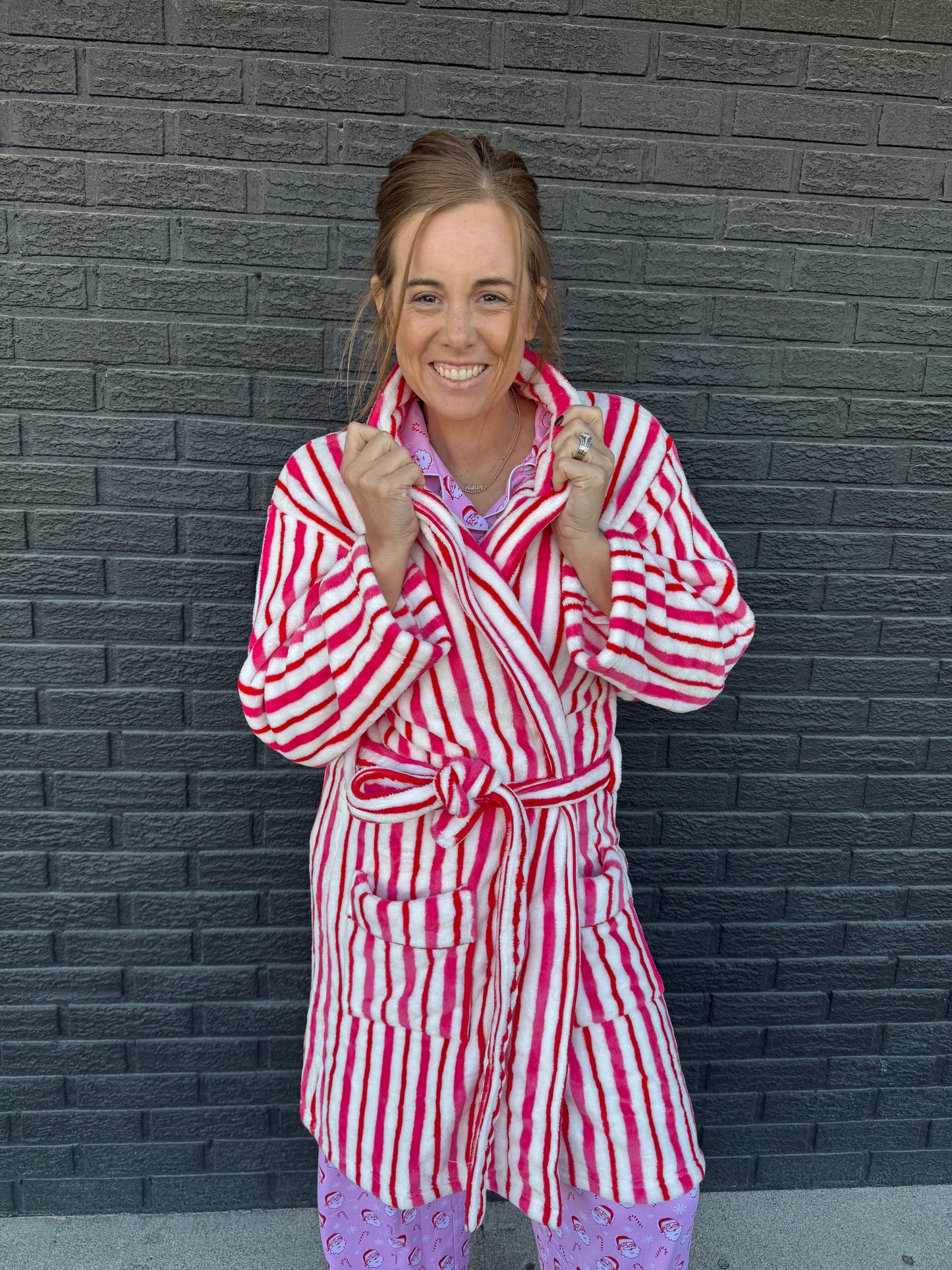 CANDY STRIPE ROBE