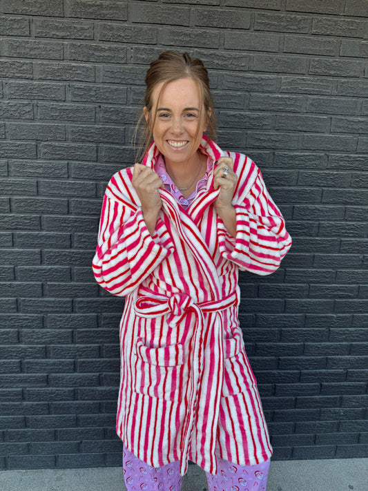 CANDY STRIPE ROBE